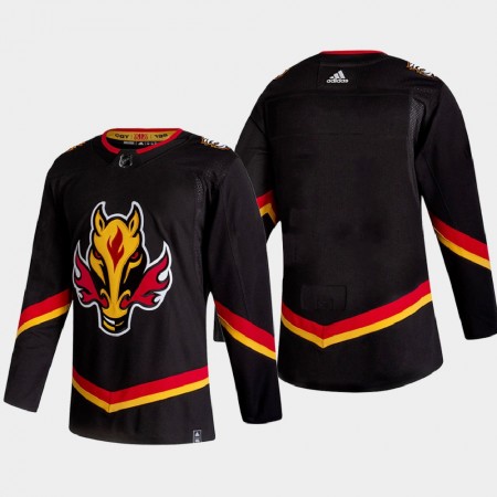 Calgary Flames Blank 2020-21 Reverse Retro Authentic Shirt - Mannen